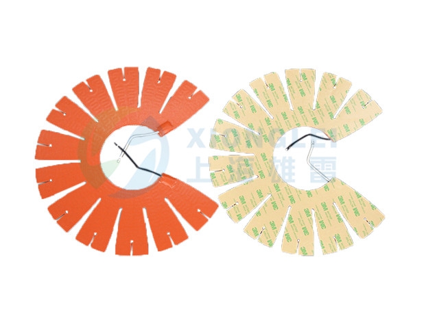 金华扇形硅胶电加热片